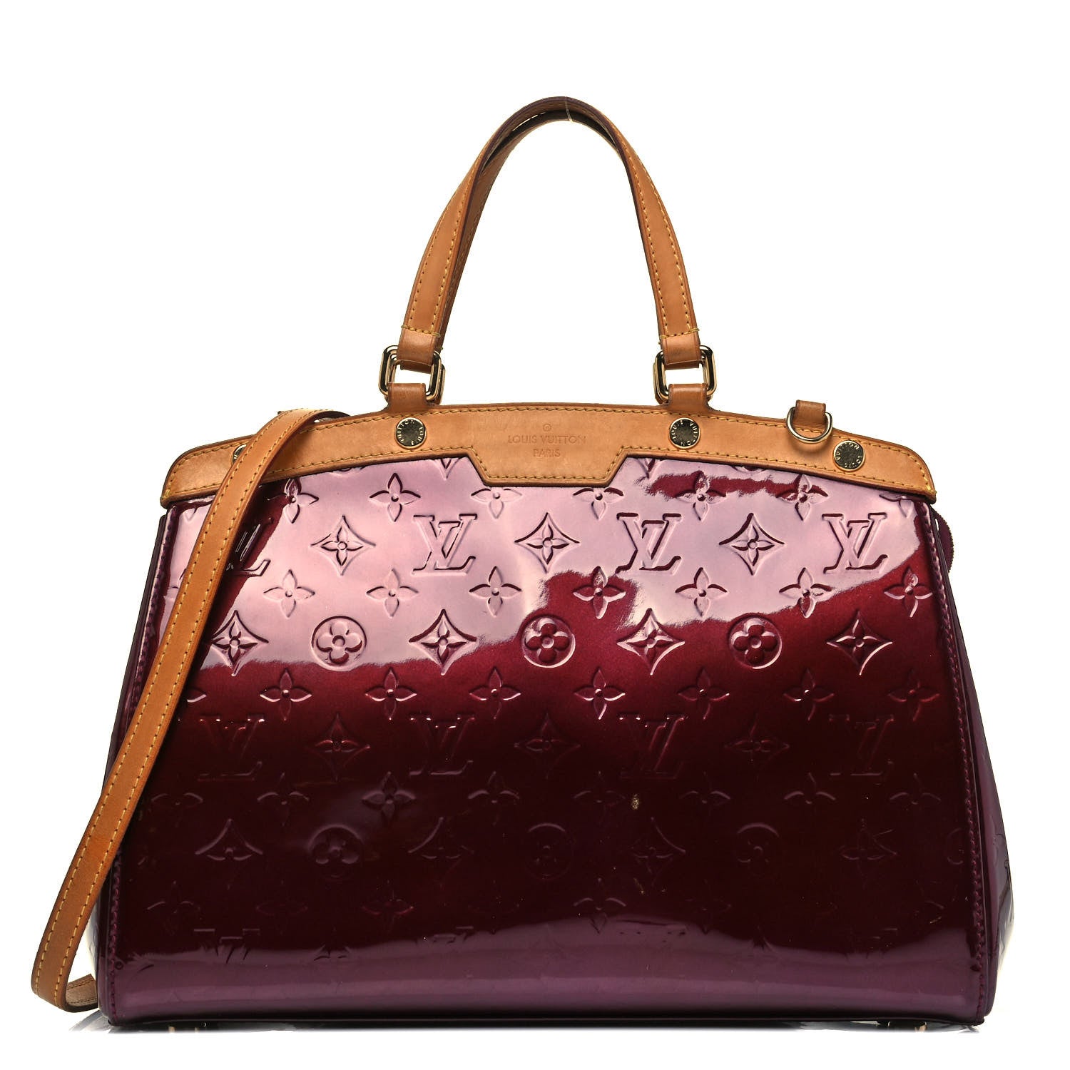 Louis Vuitton Vernis Brea MM Rouge Fauviste 1 of 10