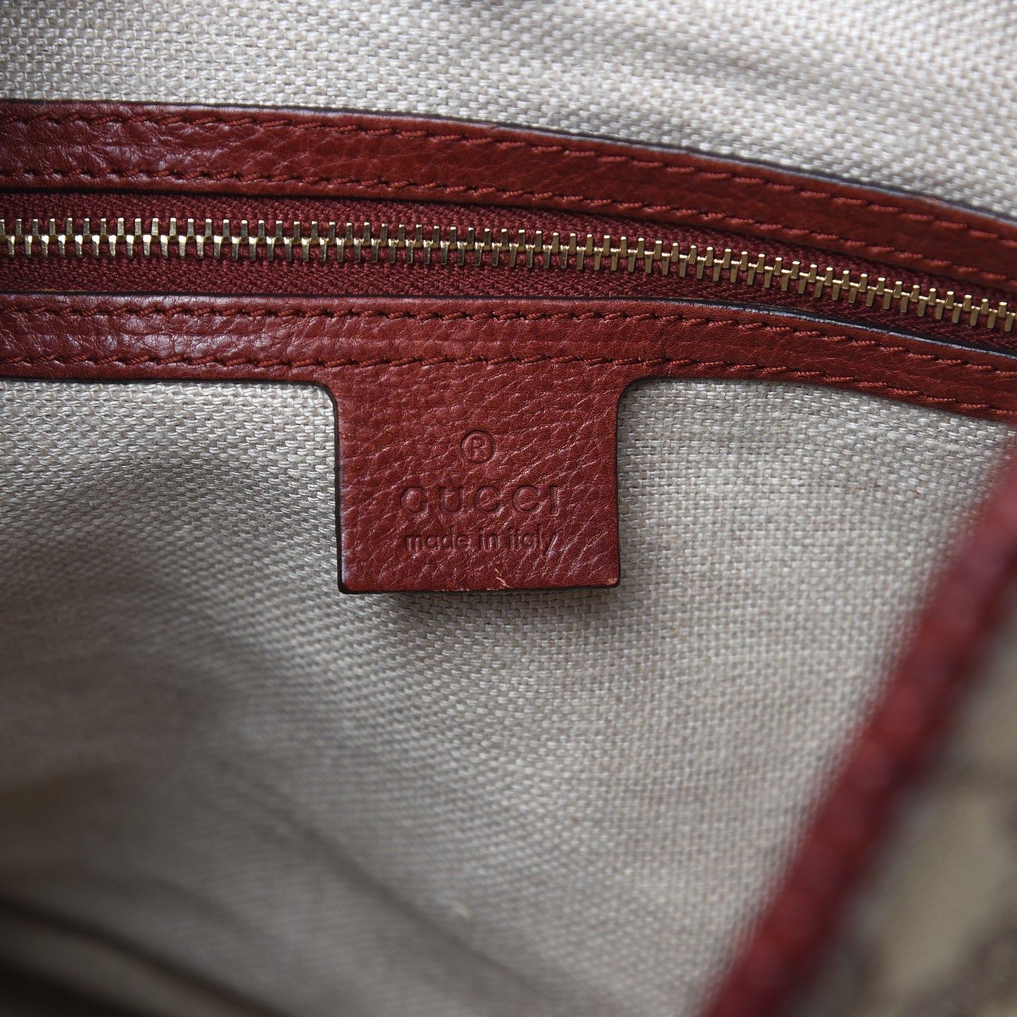 Monogram Medium Marrakech Hobo Red