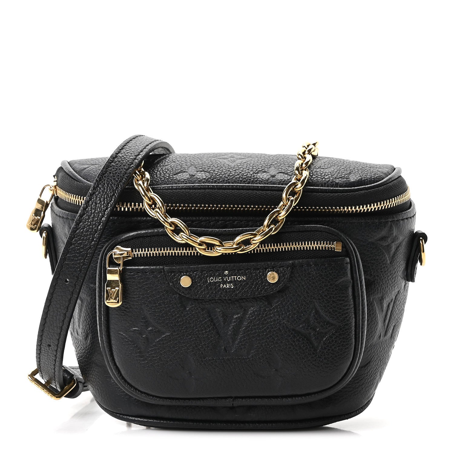 Louis Vuitton Empreinte Mini Bumbag Black 1 of 8