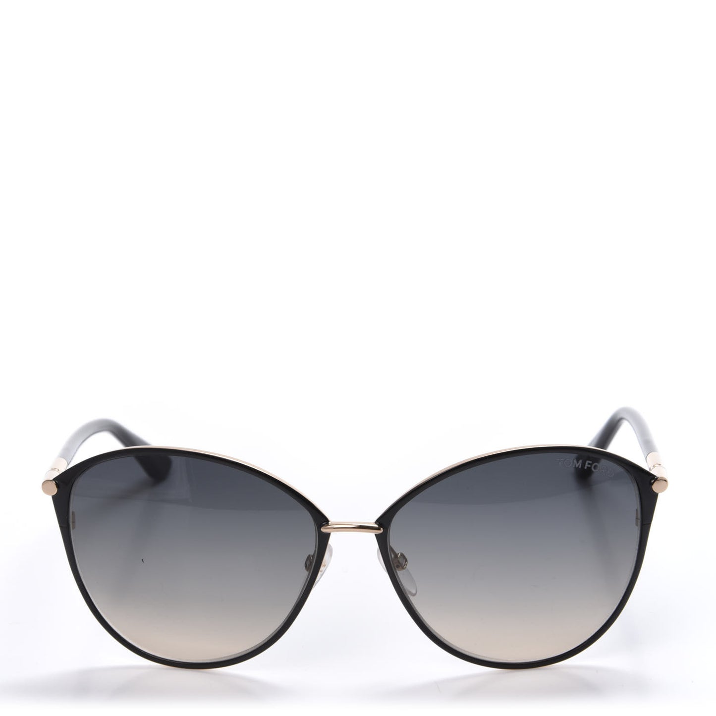 Penelope Vintage Round Sunglasses TF320 Black