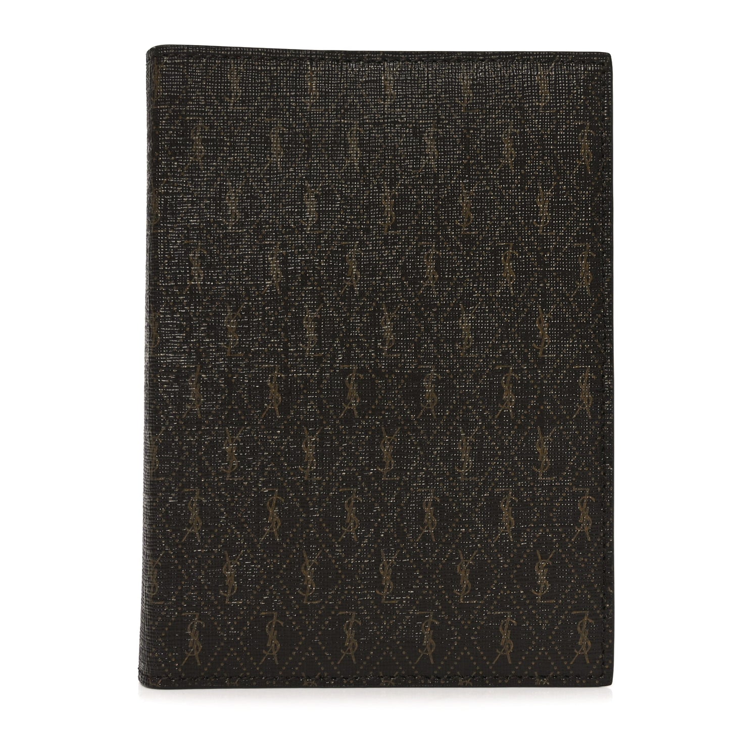 Classic Toile Monogram A6 Agenda Sleeve Chocolate Kaki