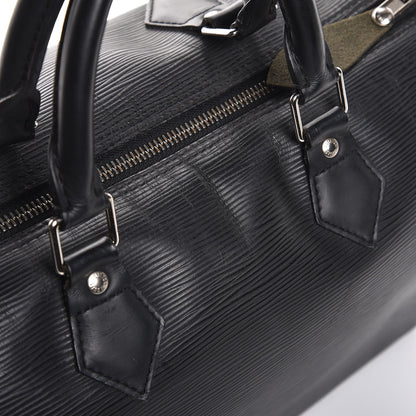 Louis Vuitton Epi Speedy 30 Black 8 of 15