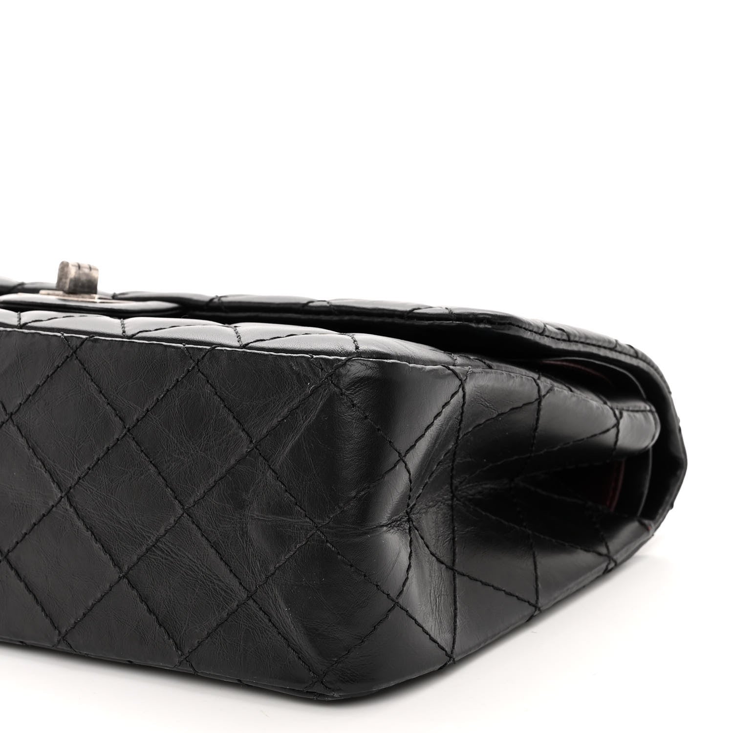 Chanel Aged Calfskin Quilted 2.55 Reissue 226 Flap Black 10 of 10