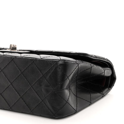 Chanel Aged Calfskin Quilted 2.55 Reissue 226 Flap Black 10 of 10