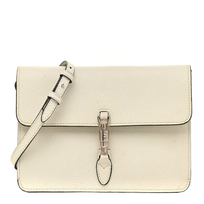 Gucci Grand Prix Calfskin Jackie Convertible Shoulder Bag White 1 of 18