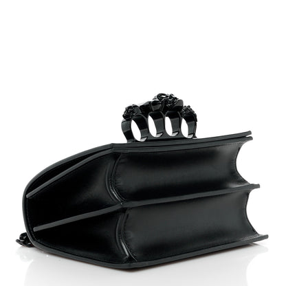 Alexander McQueen Calfskin Knuckle Crossbody Black 4 of 11