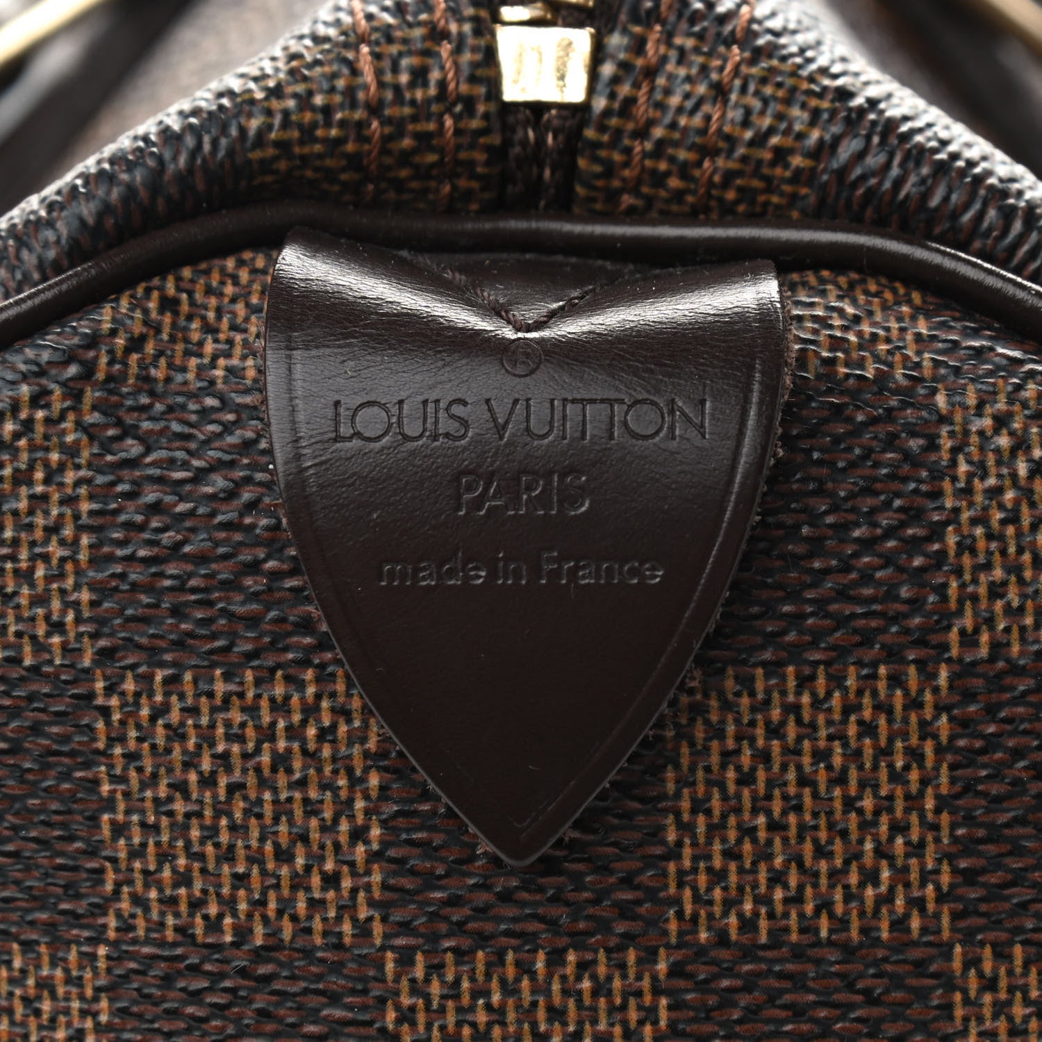Louis Vuitton Damier Ebene Speedy 30 6 of 9