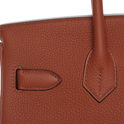 Hermes Togo Birkin 30 Cuivre 9 of 24