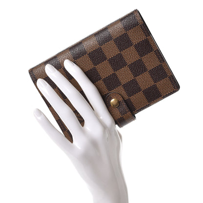 Louis Vuitton Damier Ebene Small Ring Agenda Cover 2 of 7