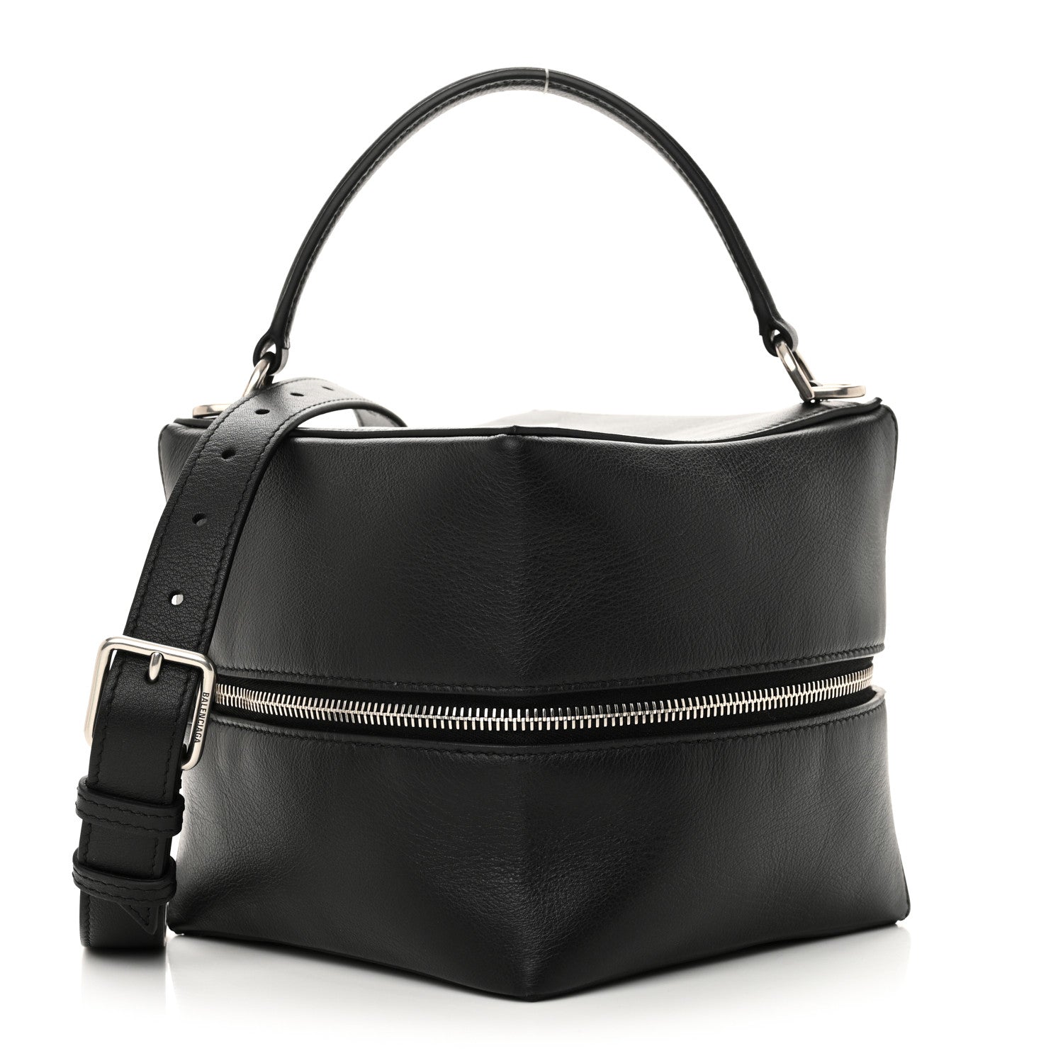 Balenciaga Agneau 4X4 Shoulder Bag Black 1 of 8