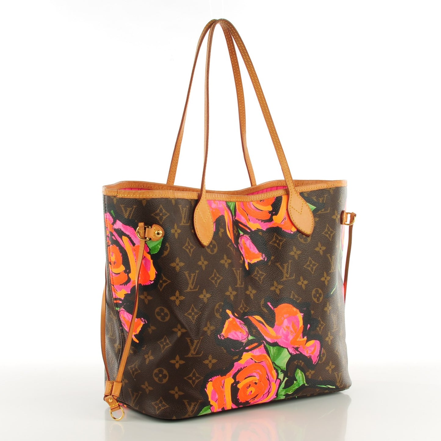 Monogram Roses Neverfull MM