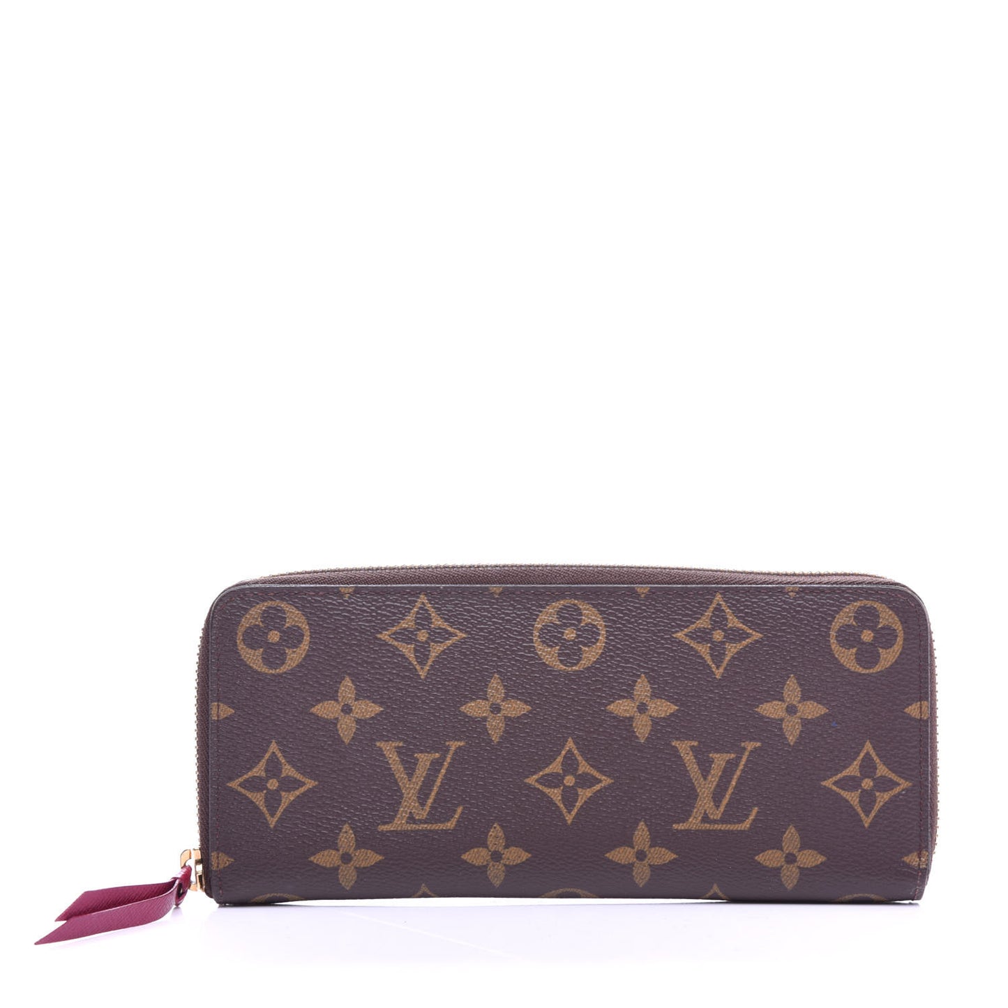 Monogram Clemence Wallet Fuchsia