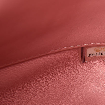 Chanel Python Calfskin Small Gabrielle Bucket Pink 9 of 10