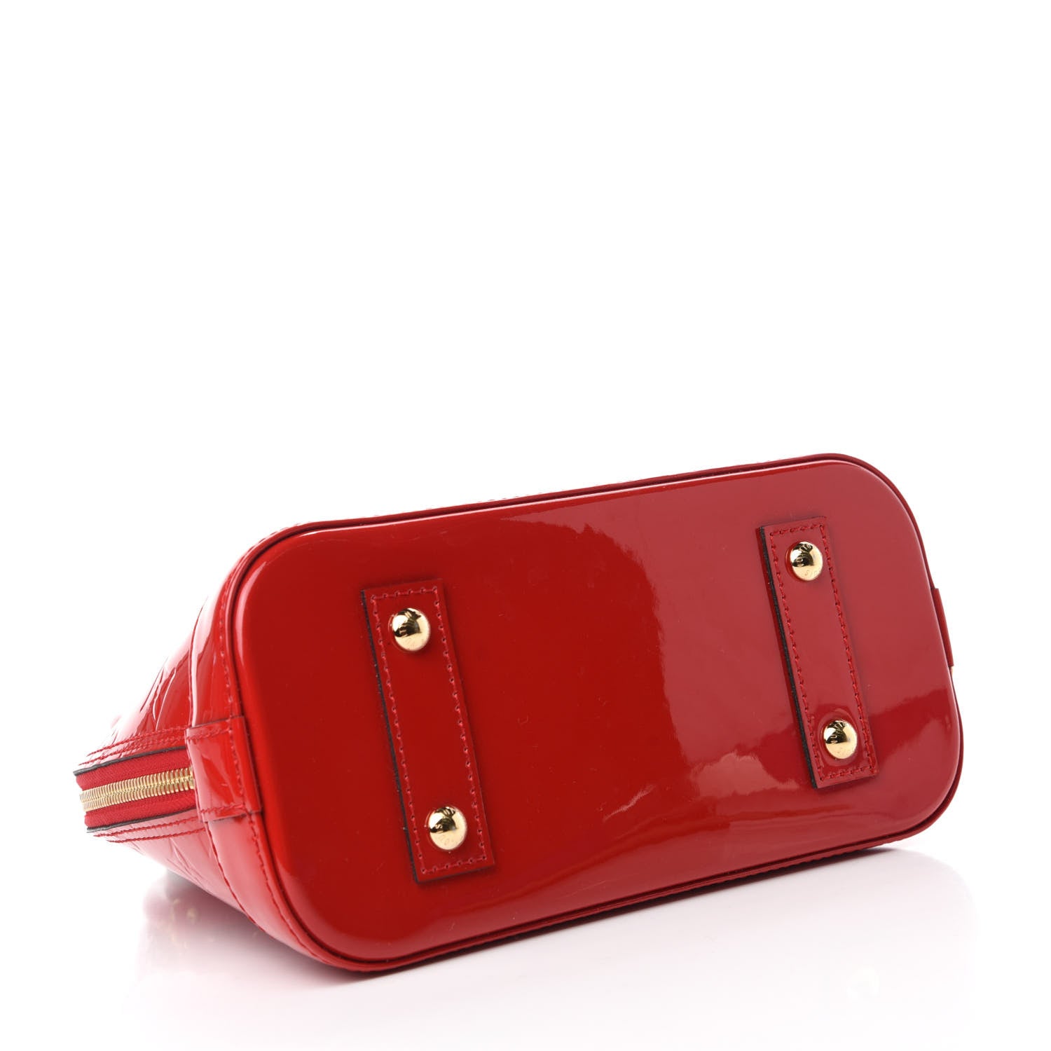 Louis Vuitton Vernis Alma BB Cherry 4 of 11