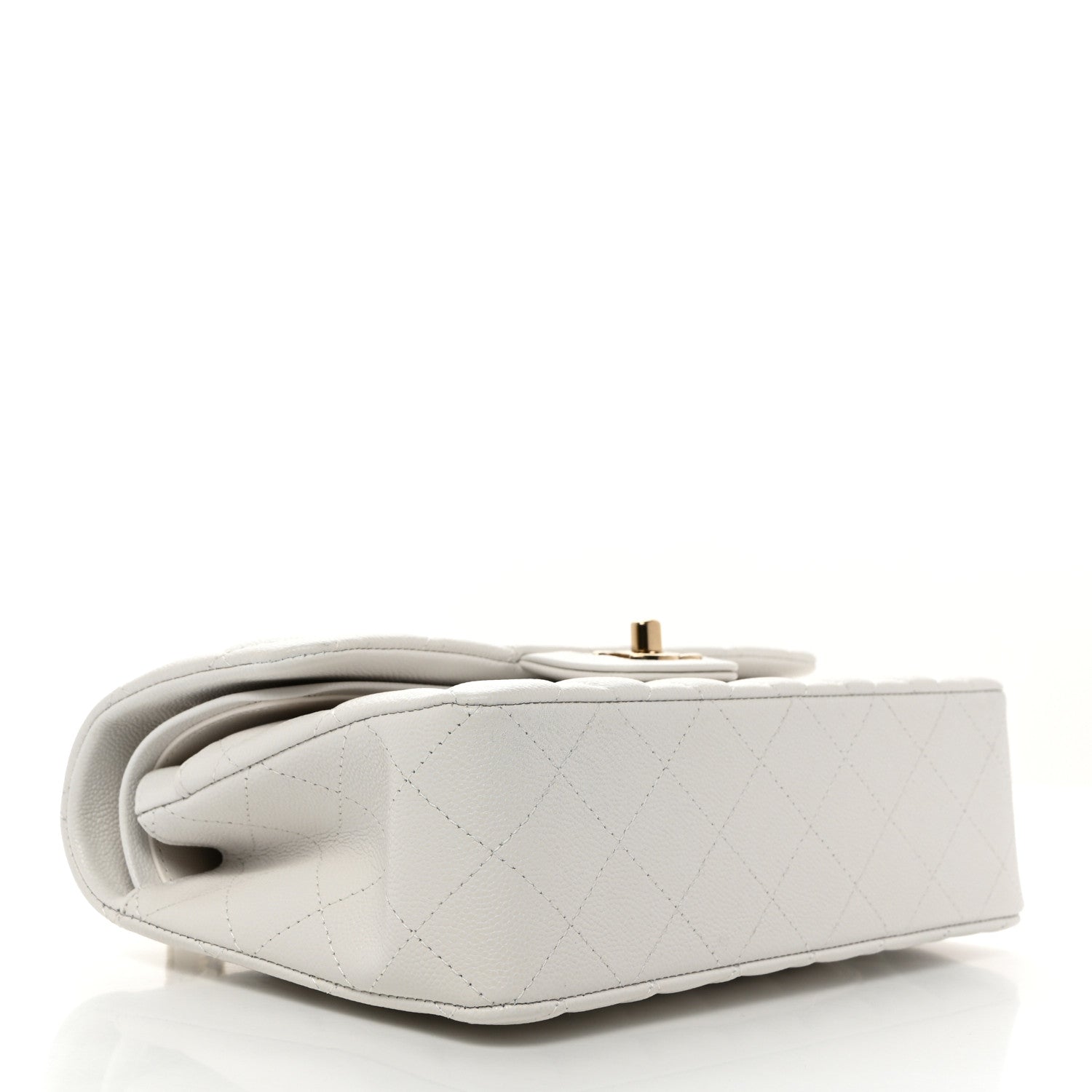 Chanel Caviar Quilted Small Double Flap White 4 of 10