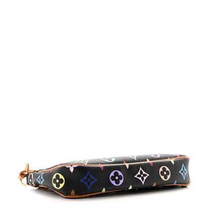 Louis Vuitton Monogram Multicolor Pochette Accessories Black 4 of 16