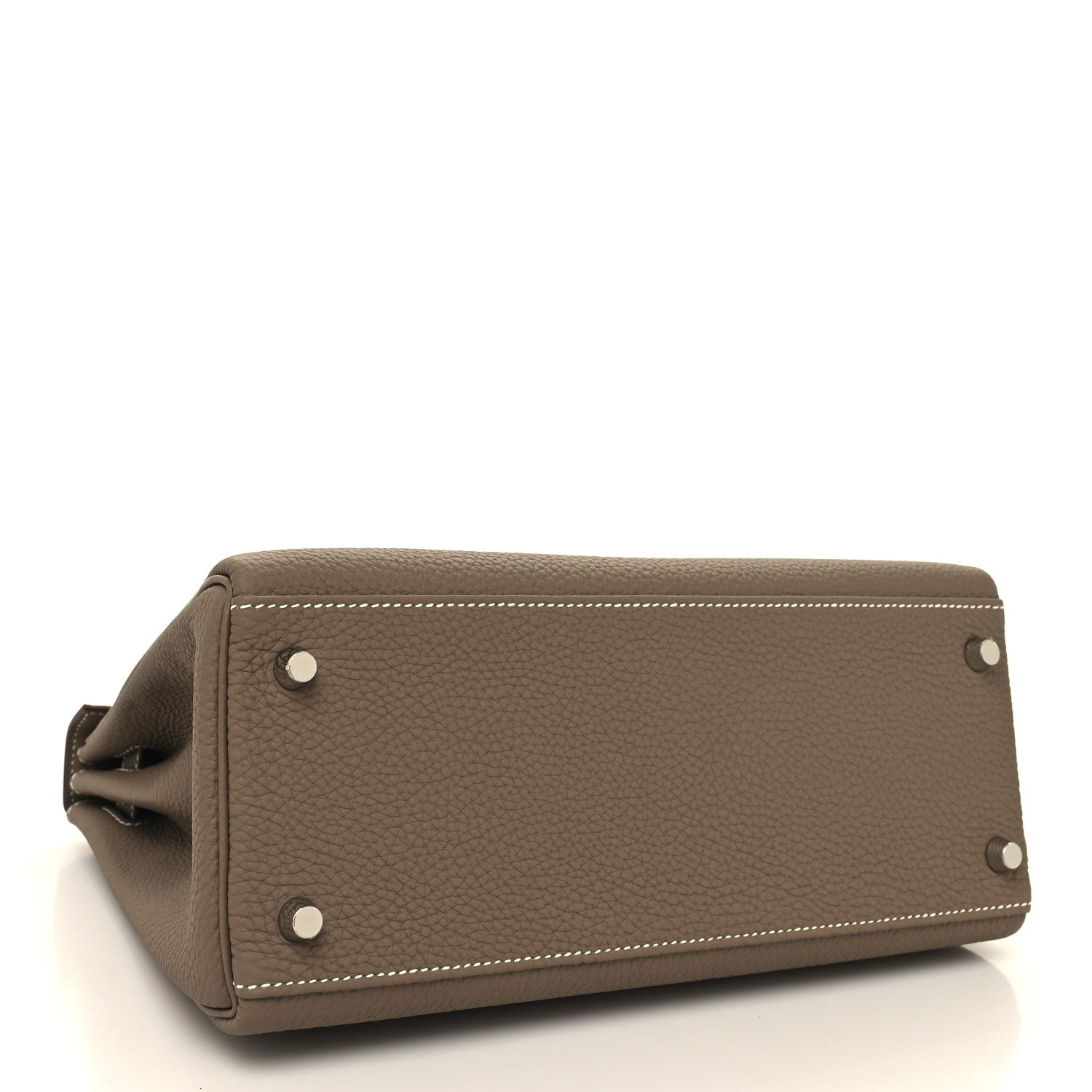 Hermes Togo Kelly Retourne 28 Etoupe 4 of 13