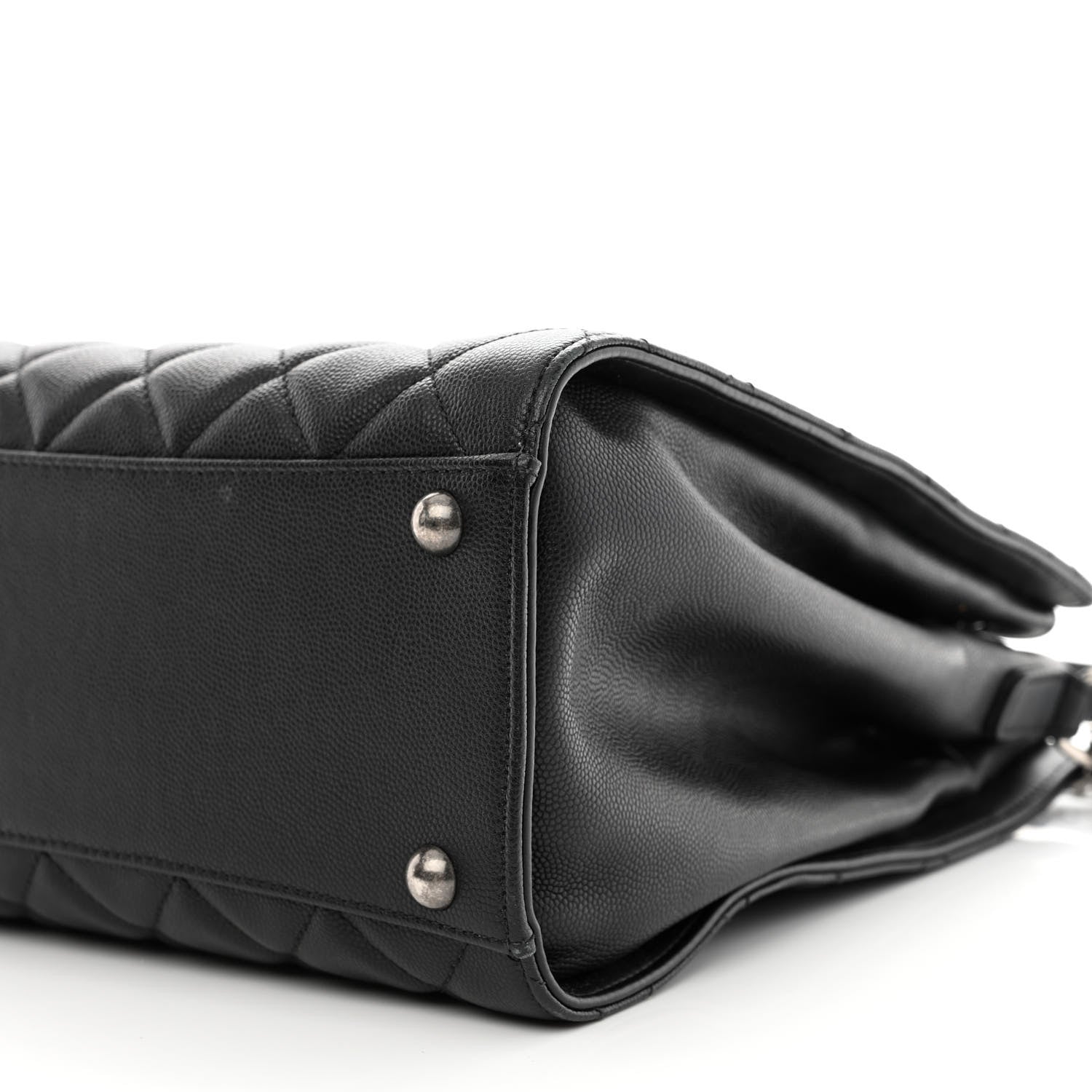 Chanel Caviar Quilted Medium CC Bucket Bag Black 10 of 10