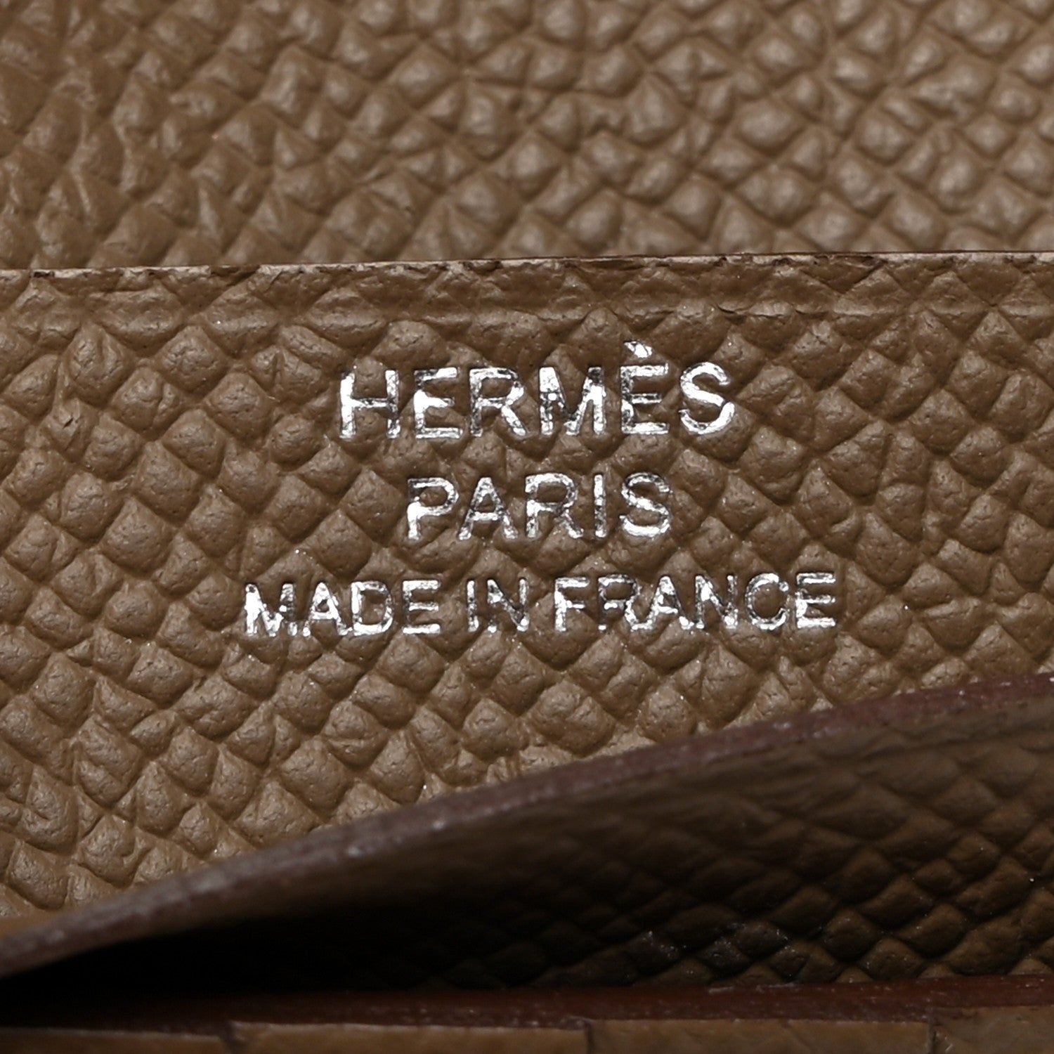 Hermes Epsom Bearn Compact Wallet Etoupe 6 of 8