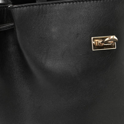 Valentino Garavani Vitello Rockstud Demilune Backpack Black 11 of 17