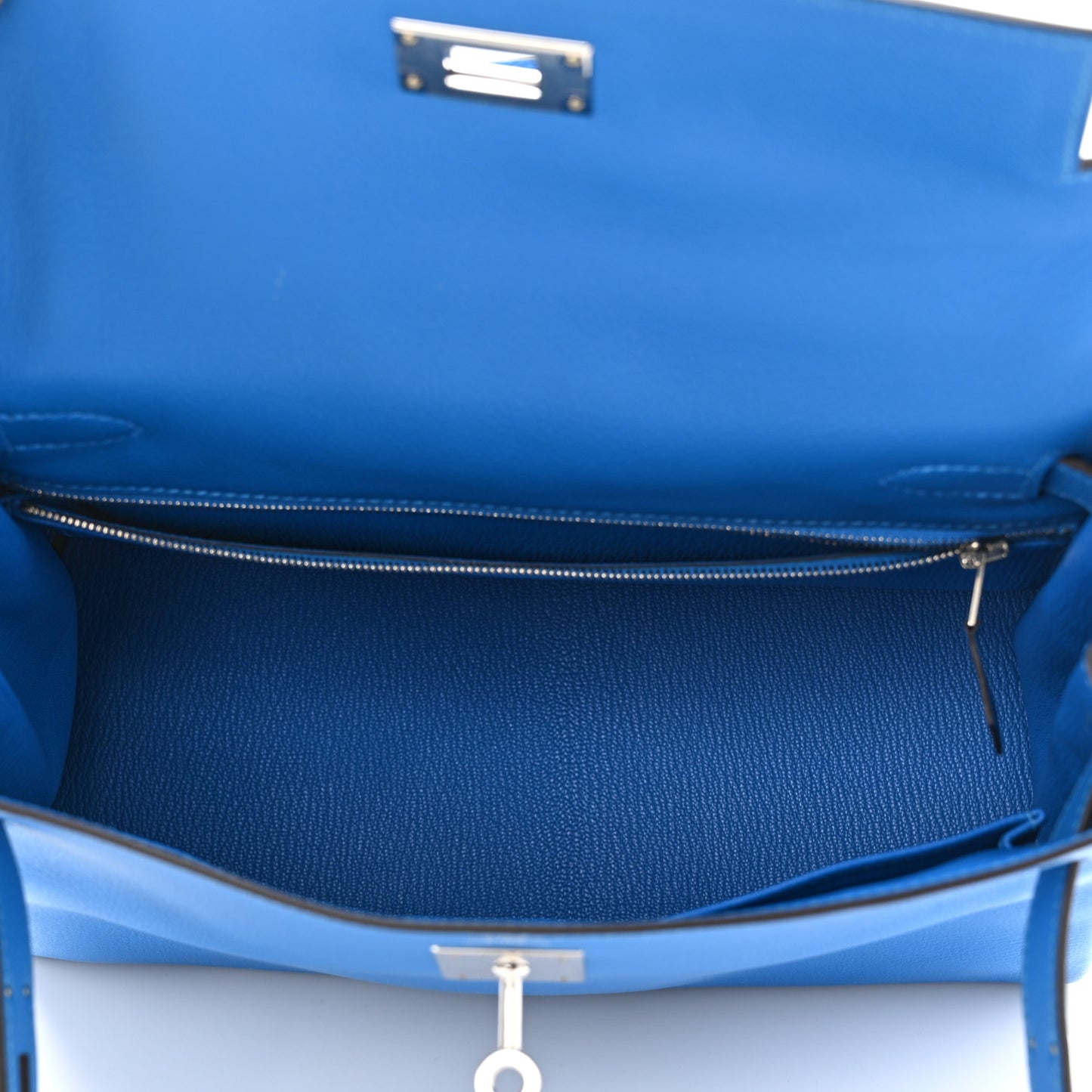 Evercolor Kelly Retourne 28 Bleu Hydra