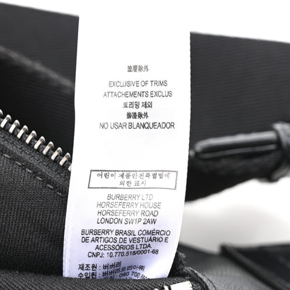 Burberry Charcoal Check Calfskin Sonny Bum Bag Charcoal 7 of 10