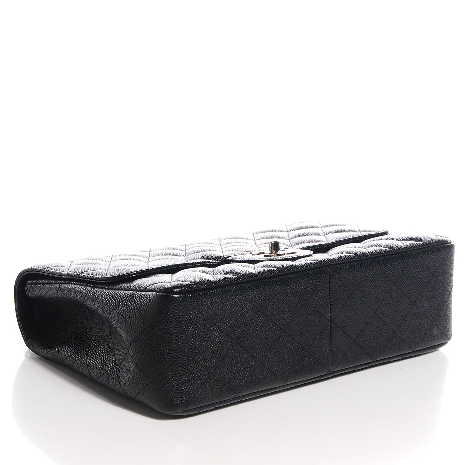 Chanel Caviar Jumbo Single Flap Black 4 of 8