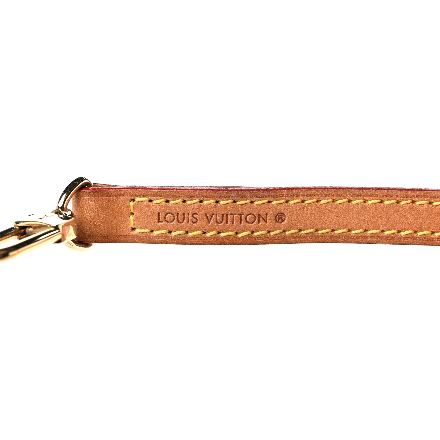 Louis Vuitton Vachetta 12mm Long Shoulder Strap VVN 3 of 7