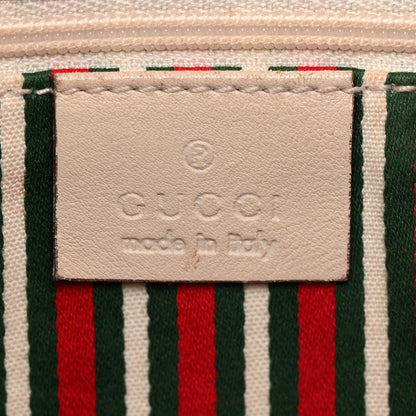 Gucci Monogram Medium New Britt Hobo Off White Off White 6 of 12