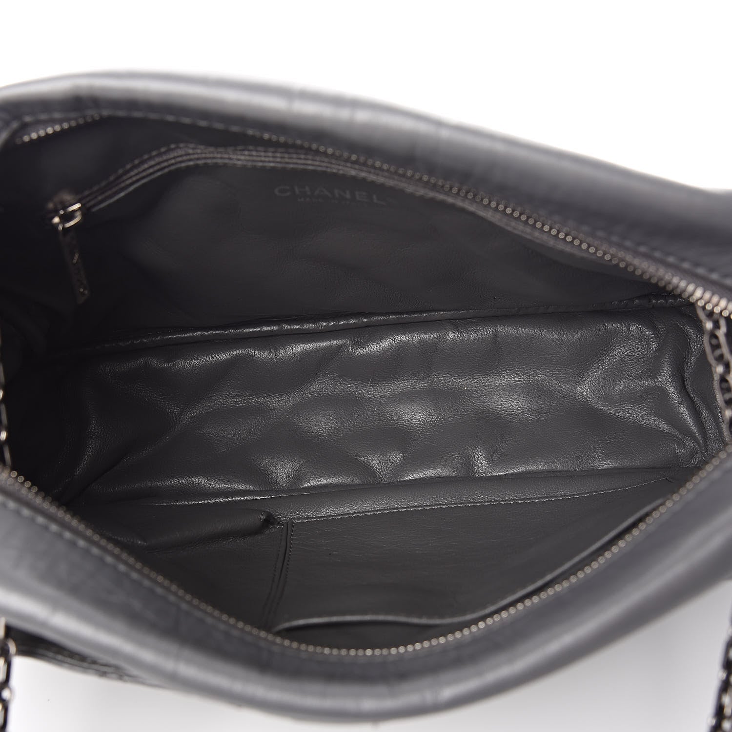 Chanel Aged Calfskin Medium Reissue Camera Case Grey 5 of 12