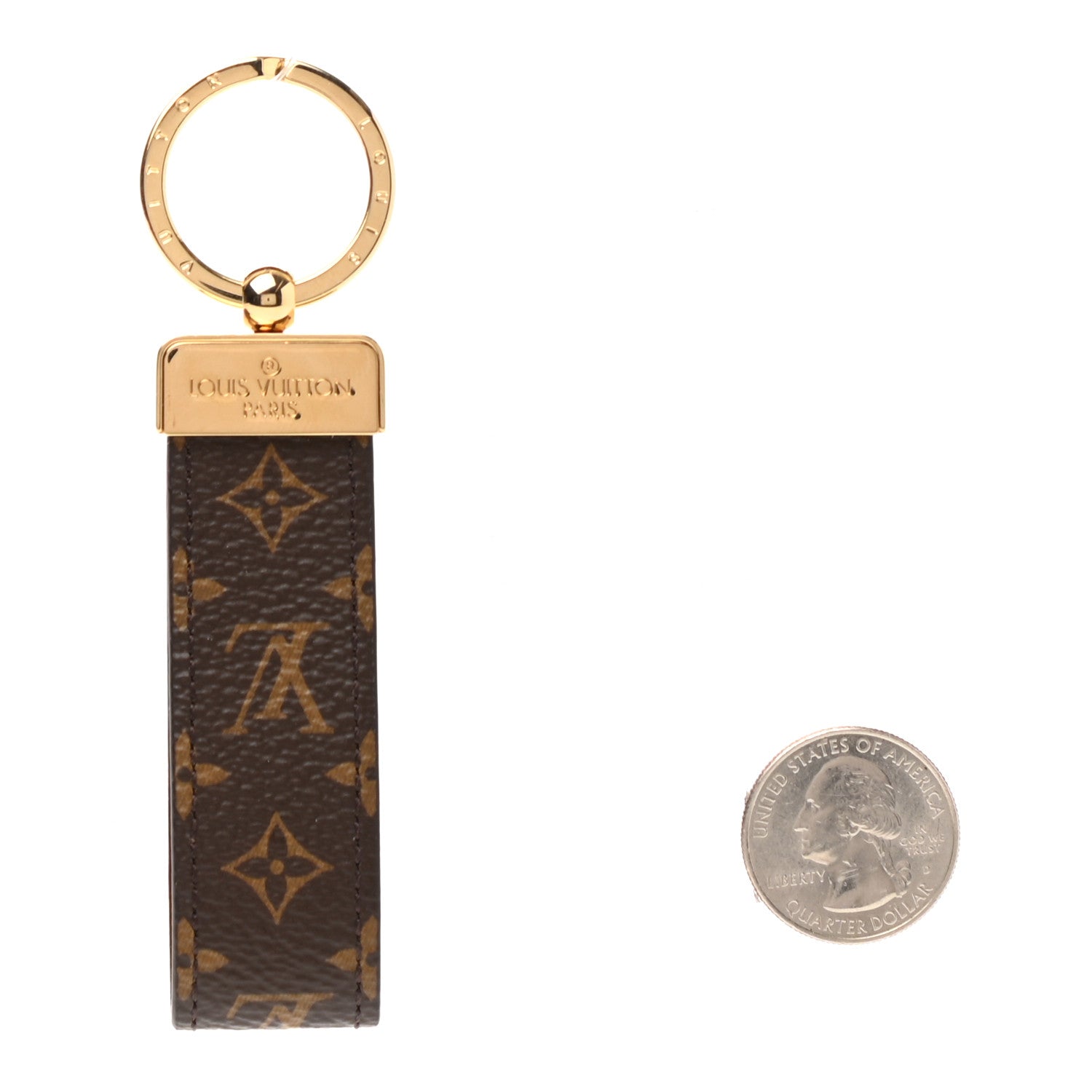 Louis Vuitton Monogram Dragonne Key Holder 2 of 5