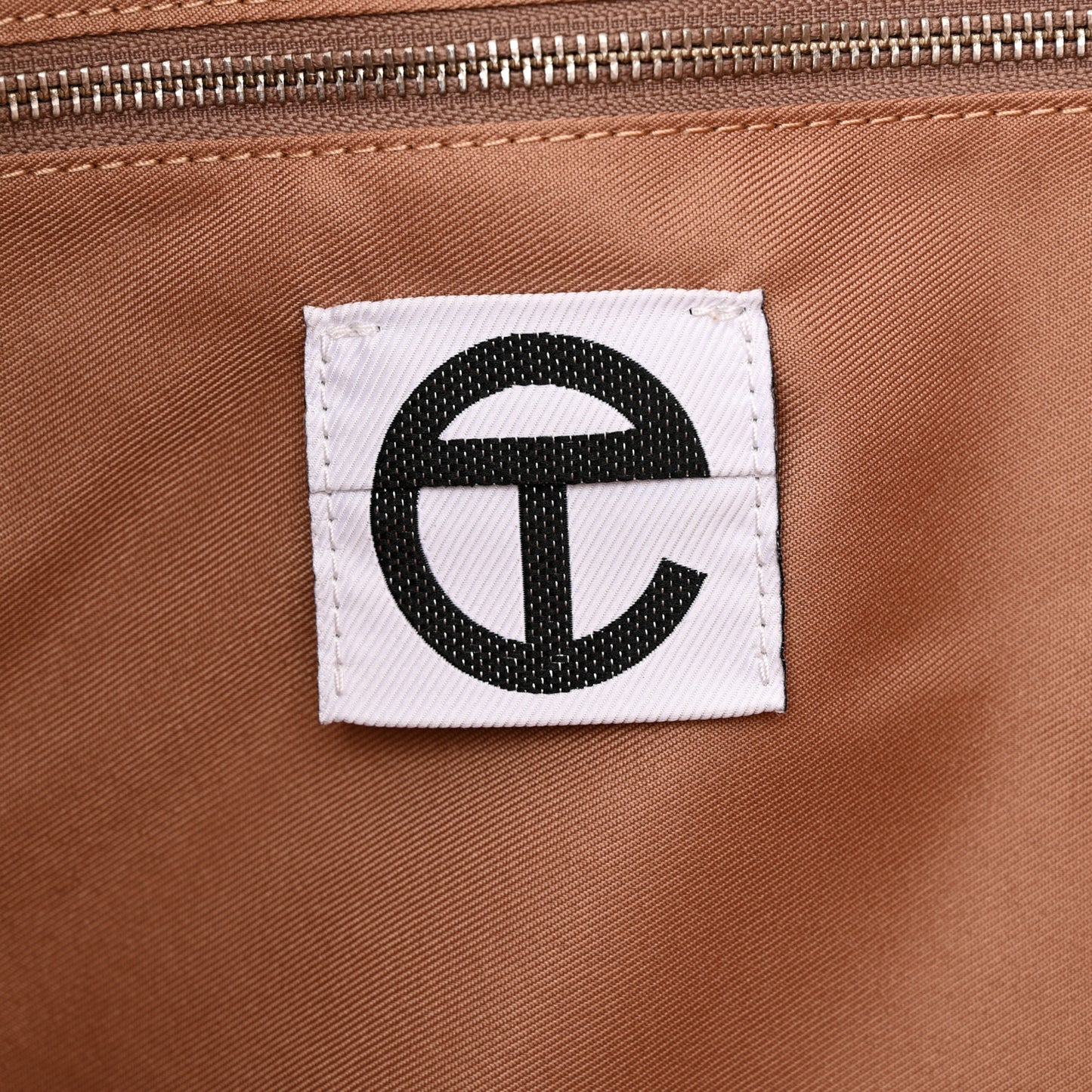 Metallic Vegan Leather Large Shopping Bag Copper