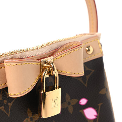 Louis Vuitton LV X TM Monogram Cherry Blossom Pochette Accessories Sakura Brown 11 of 12