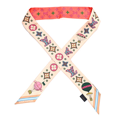 Louis Vuitton Silk Monogram The Cloud BB Bandeau Rose 1 of 3