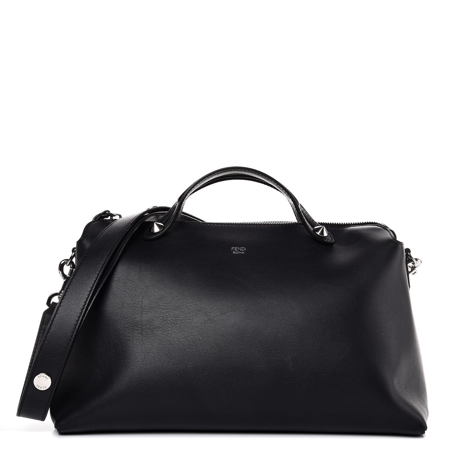 Vitello Dolce Large By The Way Boston Bag Black