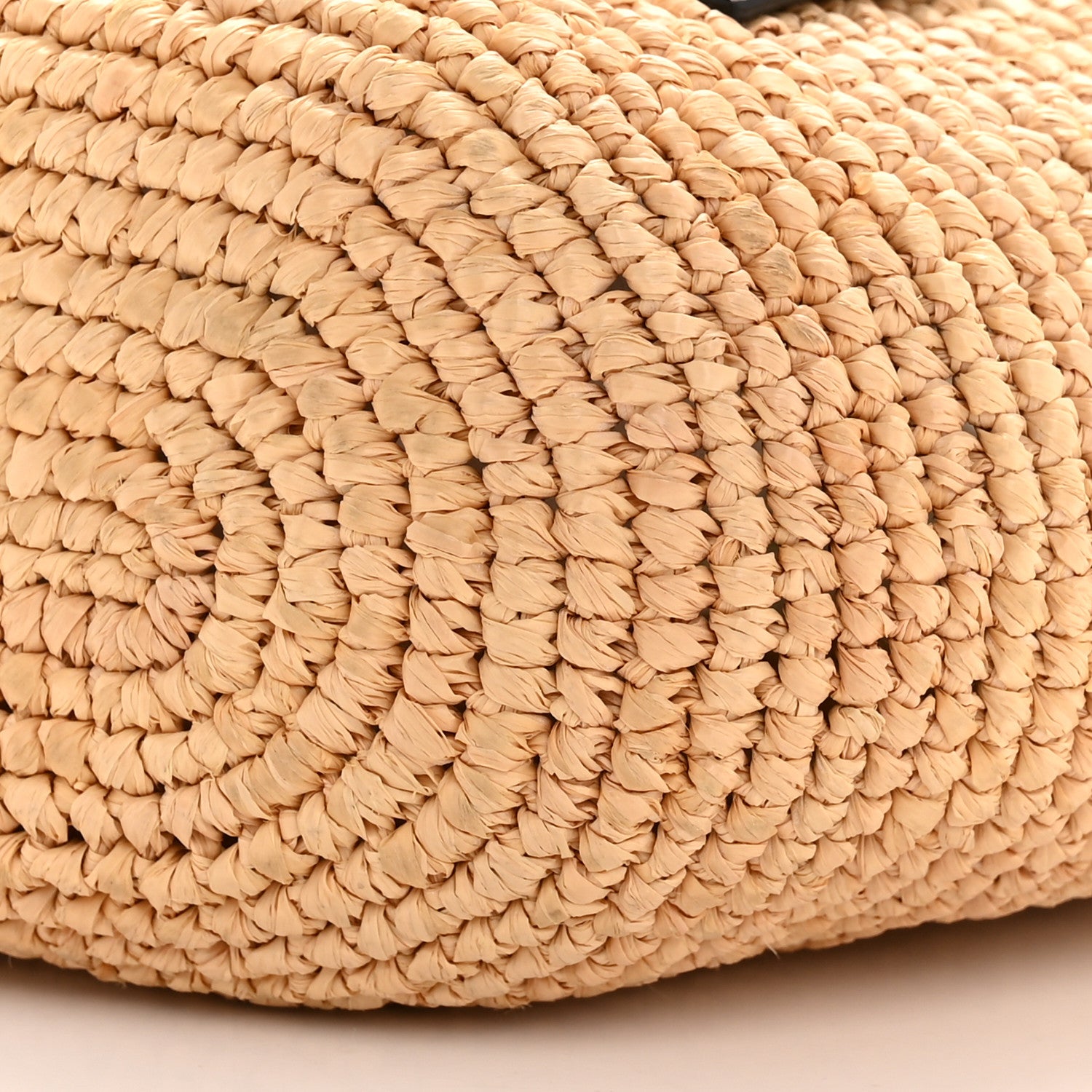 Loewe Raffia Mini Slit Tote Bag Natural Tan 11 of 11