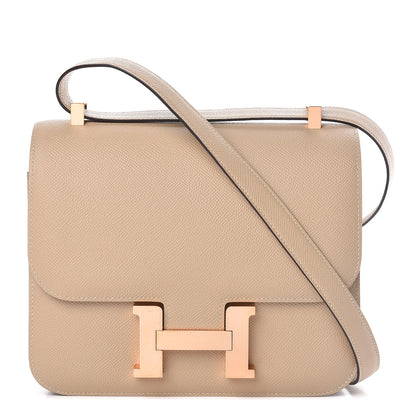Hermes Epsom Constance Verso 24 Trench Naturel 1 of 24
