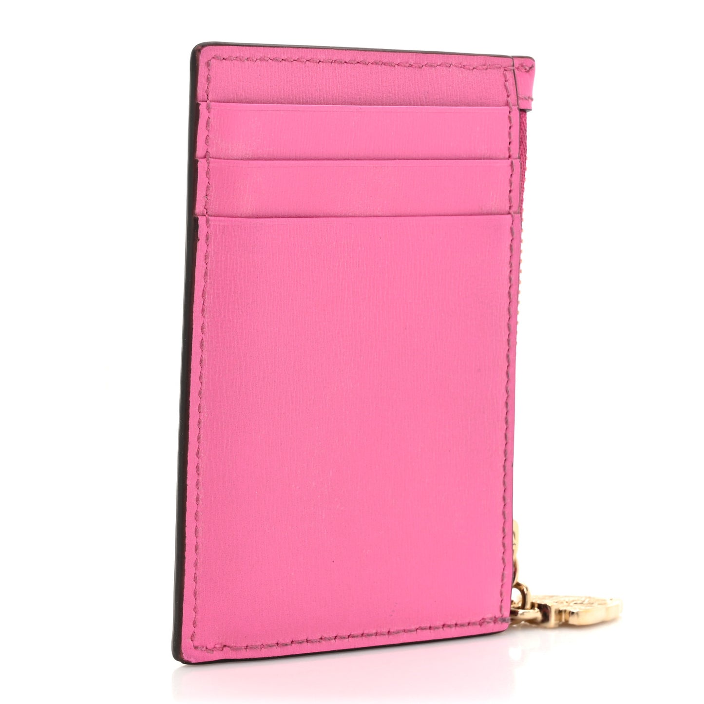 GG Monogram Scratch Lux Calfskin Luce Card Holder Wallet Blossom Rose Dark Blossom