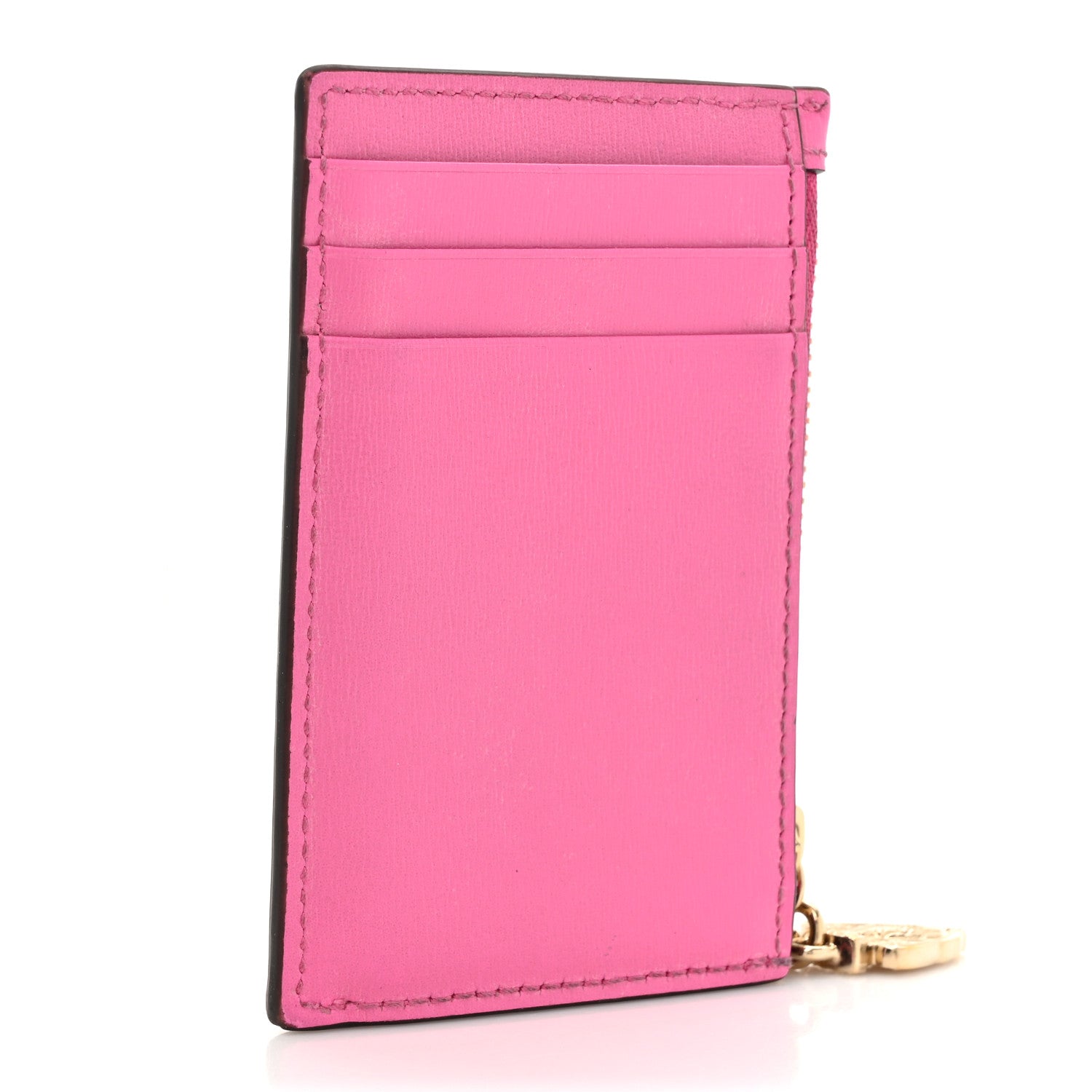 Gucci GG Monogram Scratch Lux Calfskin Luce Card Holder Wallet Blossom Rose Dark Blossom 4 of 11