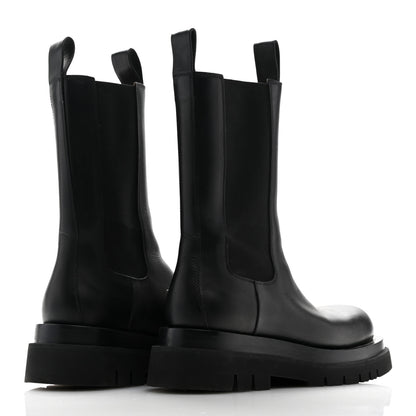 Bottega Veneta Calfskin The Lug Chelsea 55mm Boots 39 Black 5 of 10