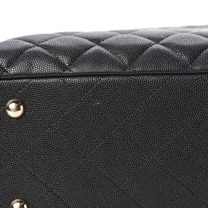 Chanel Caviar Quilted Large Shopping Tote Black 11 of 12