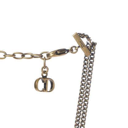 Christian Dior Metal J'Adior Choker Necklace Aged Gold 4 of 4