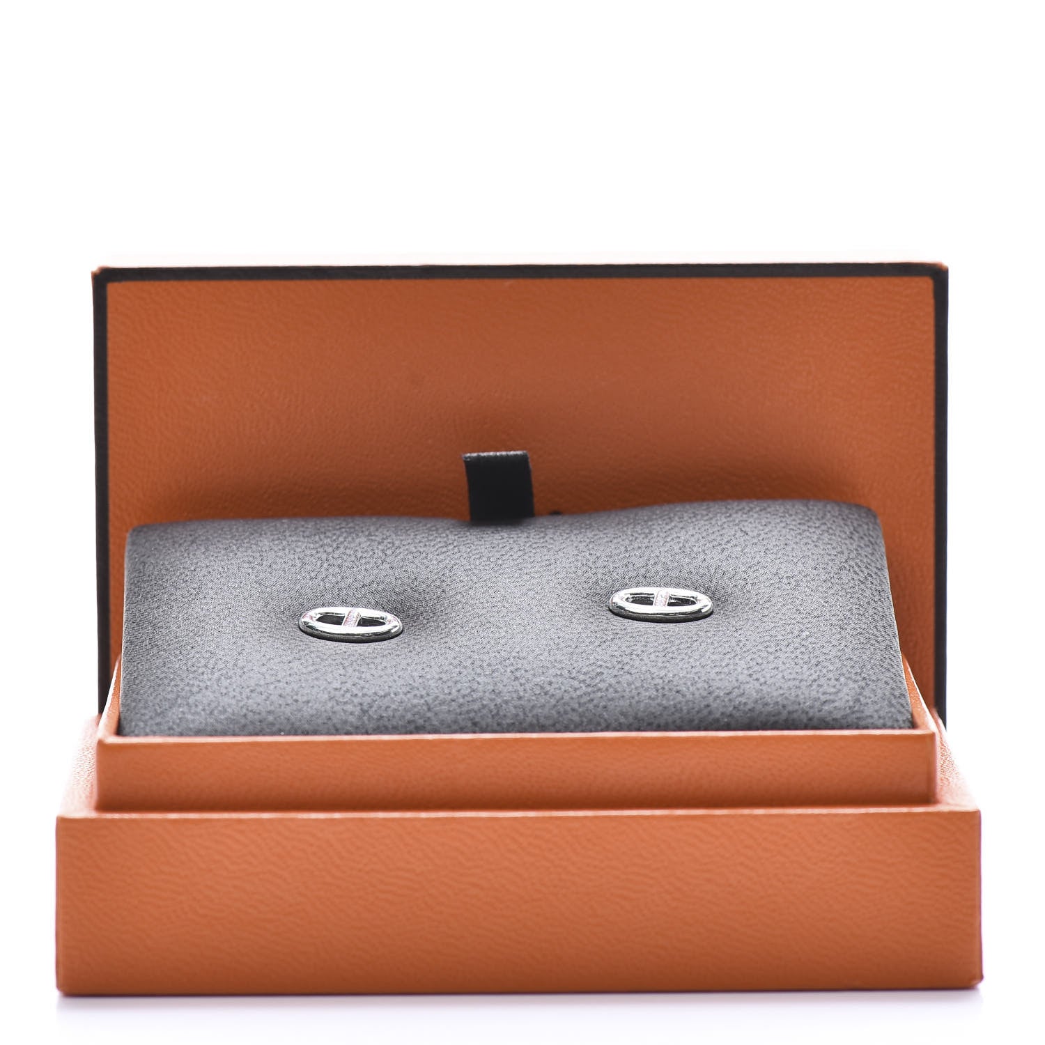 Hermes Sterling Silver TPM Farandole Earrings 6 of 6