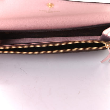 Louis Vuitton Monogram Emilie Wallet Rose Ballerine 4 of 6