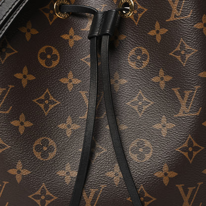 Louis Vuitton Monogram Neonoe MM Black 7 of 10