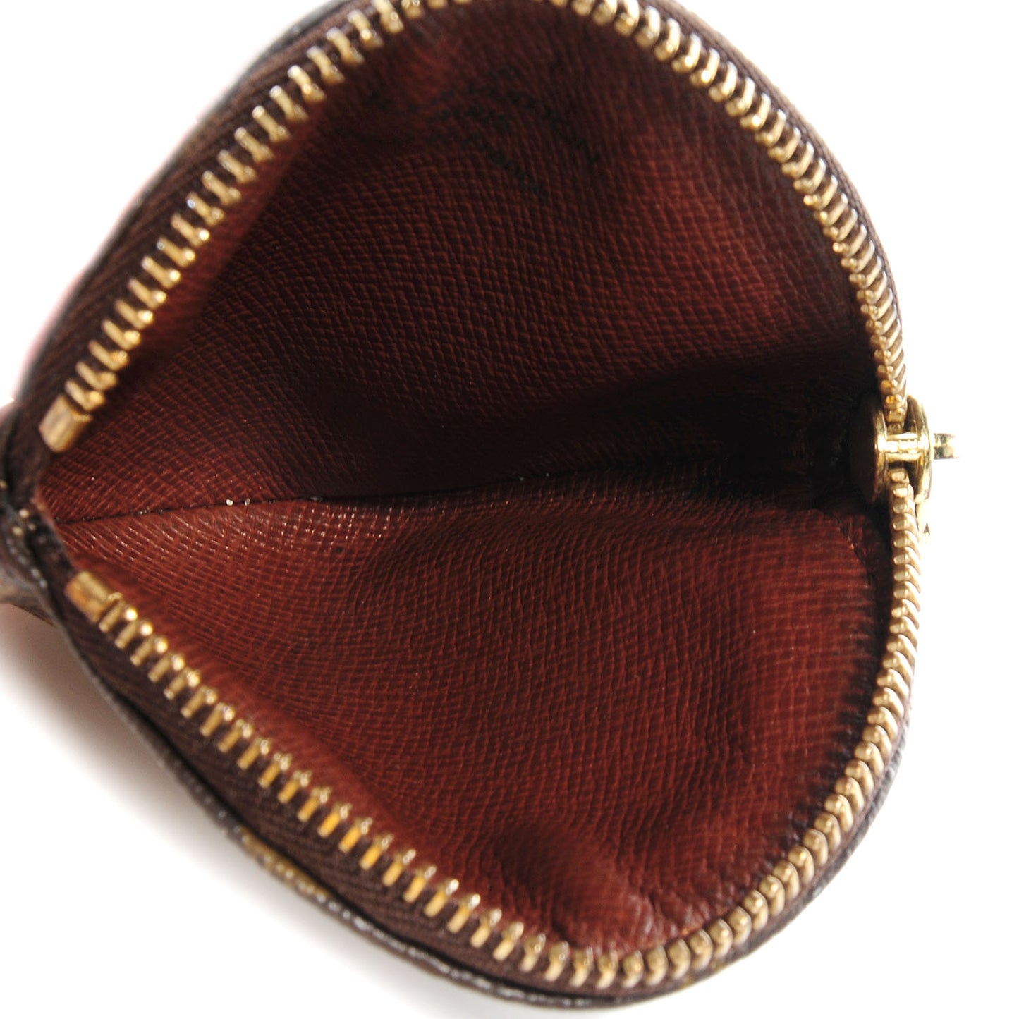 Monogram Round Coin Purse