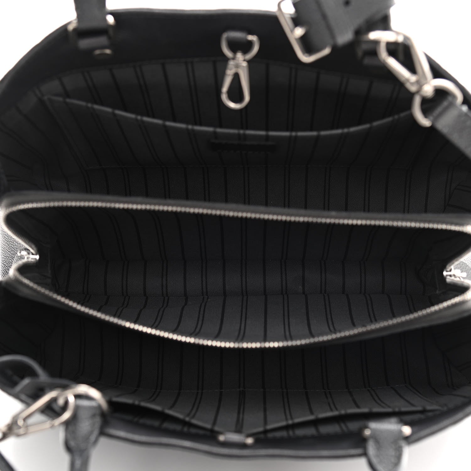 Louis Vuitton Empreinte Studded Montaigne MM Platine 5 of 12