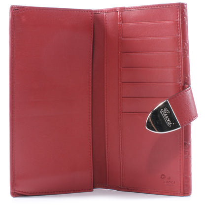 Gucci Guccissima Continental Wallet Red 4 of 6