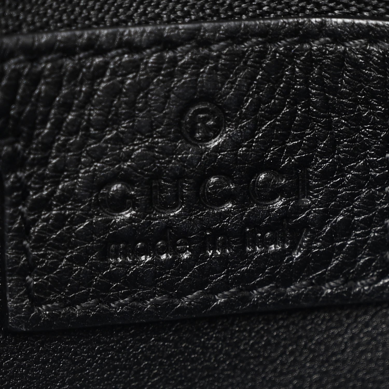 Gucci Roxy Calfskin Blondie Chain Shoulder Flap Bag Black 6 of 10