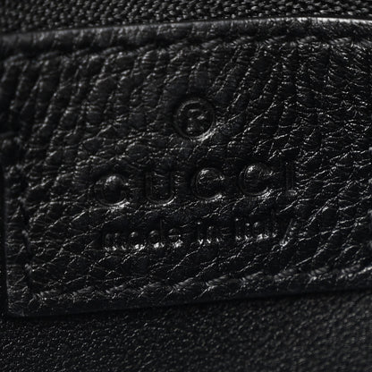 Gucci Roxy Calfskin Blondie Chain Shoulder Flap Bag Black 6 of 10